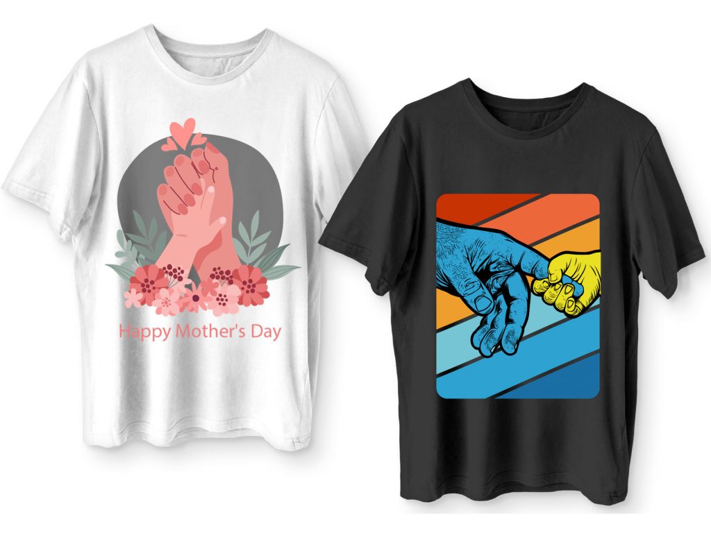 camisetas día del padre o de la madre personalizadas