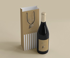 Bolsas para botellas de vino personalizadas