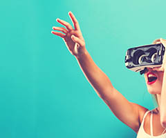 Gafas de realidad virtual personalizadas