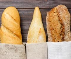 Bolsas de tela para pan personalizadas 