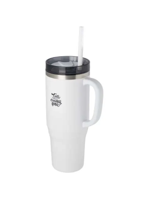 Vaso térmico con pajita de 1200 ml con certificado RCS 