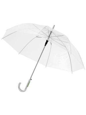 paraguas automático transparente de 23 kate burgundy/blanco vista1