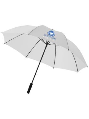 paraguas para golf con puño de goma eva de 30 yfke burgundy/blanco vista1