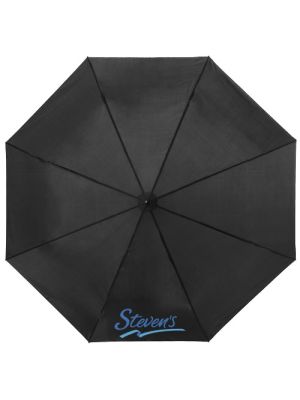 paraguas plegable de 21,5 ida burgundy/blanco vista1