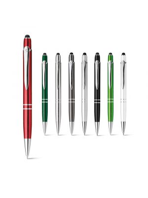 Bolígrafos básicos marieta touch de metal con publicidad vista 1