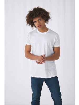 camiseta #e150 hombre manga corta burgundy/blanco vista1