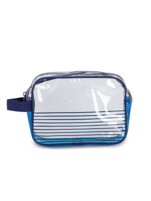 neceser impermeable - estilo marinero burgundy/blanco vista1