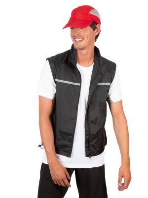 gorra plegable de deporte burgundy/blanco vista1