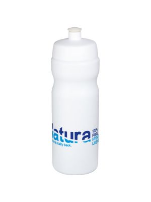 bidón deportivo de 650 ml baseline® plus burgundy/blanco vista1