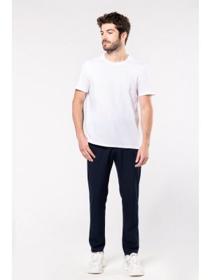 camiseta hombre bio origine france garantie manga corta burgundy/blanco vista8