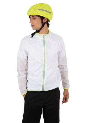 funda casco reflectante burgundy/blanco vista5