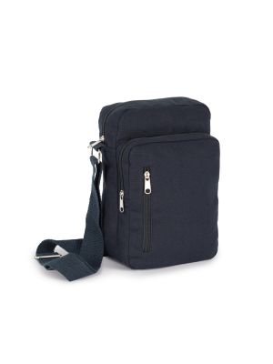 bandolera de algodón burgundy/blanco vista2