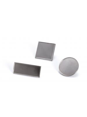 Pins batler de metal con impresión vista 1