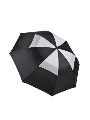 paraguas de golf profesional burgundy/blanco vista1
