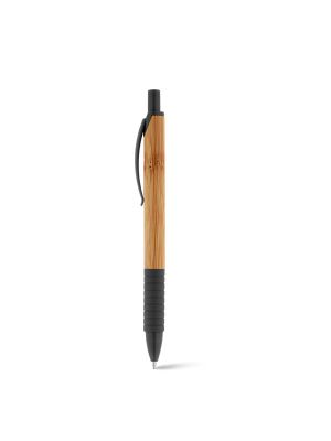 Bolígrafos de lujo pati de bambú ecológico con logo vista 1