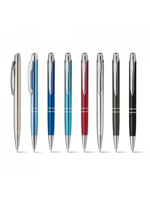 Bolígrafos personalizados marieta metallic de metal con publicidad vista 4