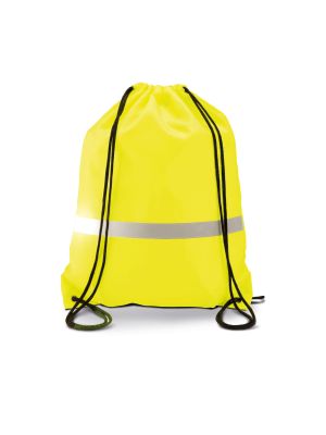 mochila con cordones burgundy/blanco vista2