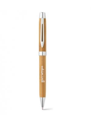 Bolígrafos de lujo bahia de bambú ecológico para personalizar vista 1