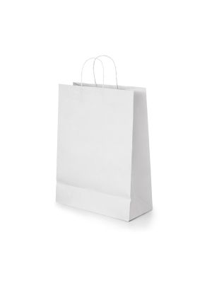 Bolsas de papel citadel de papel con publicidad vista 1
