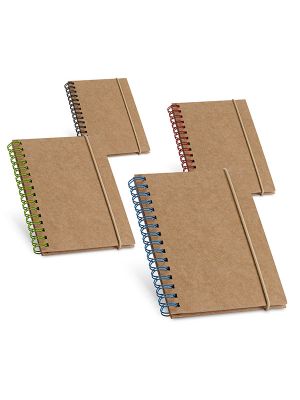 Cuadernos con anillas marlowe de cartón ecológico para personalizar vista 3