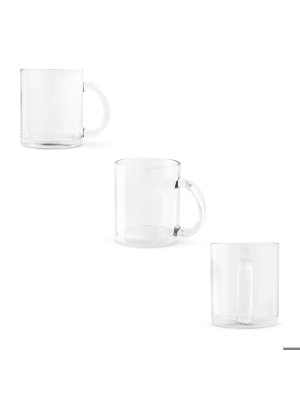 CARMO. Taza de vidrio de 350 mL