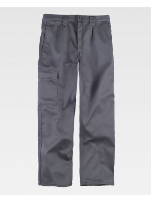 Pantalones de trabajo workteam b1408 de algodon para personalizar vista 2