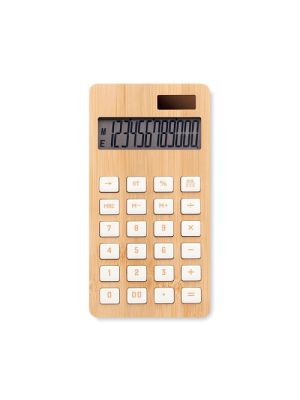 calcubim calculadora bambú de 12 dígitos  vista1