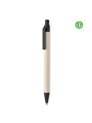 mito pen papel reciclado/ bolígrafo pla burgundy/blanco vista1
