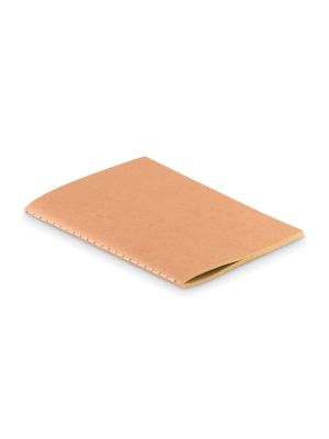 mini paper book libreta a6 con tapa de papel burgundy/blanco vista1
