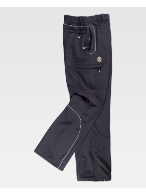 Pantalones de trabajo workteam s9810 de algodon con impresiÃ³n vista 2
