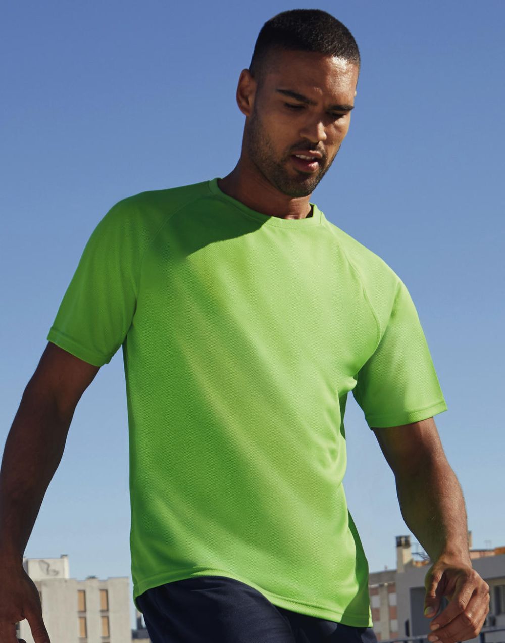 Camisetas técnicas fruit of the loom técnica performance hombre con impresión vista 1