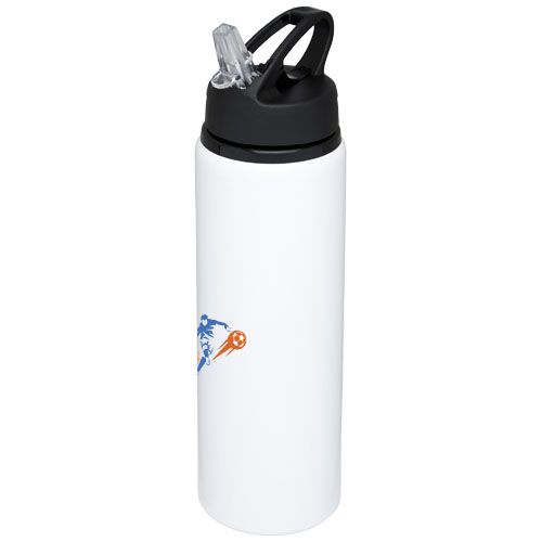 bidón deportivo de 800 ml fitz burgundy/blanco vista1