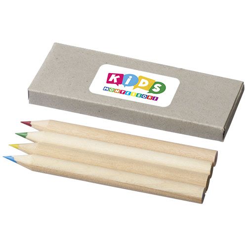 Set de 4 lápices de colores 