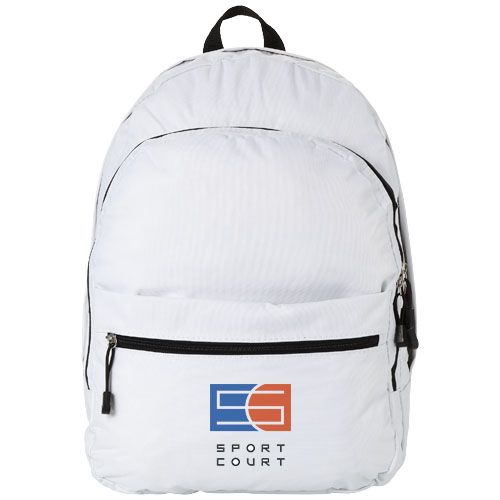 mochila de 4 compartimentos 17l trend burgundy/blanco vista1