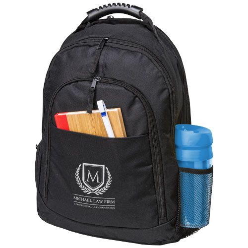 mochila para portátil de 15 20l journey burgundy/blanco vista1