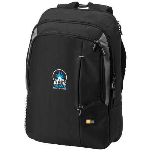 mochila para portátil de 17 25l reso burgundy/blanco vista1
