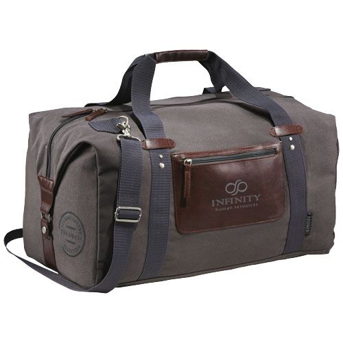 bolsa de viaje retro 37l classic burgundy/blanco vista1