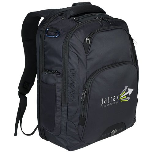 mochila tsa para portátil de 17 23l rutter burgundy/blanco vista1