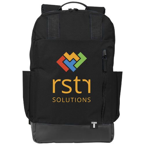 mochila para portátil 15,6 14l compu burgundy/blanco vista1