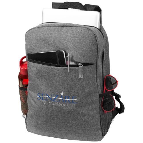 mochila para portátil de 15 18l hoss burgundy/blanco vista1