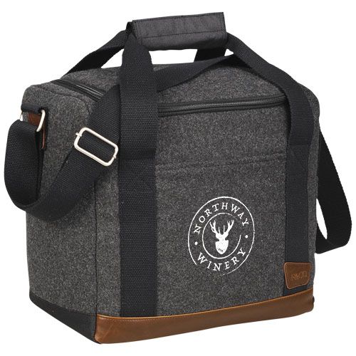 bolsa isotérmica para 12 botellas campster burgundy/blanco vista1
