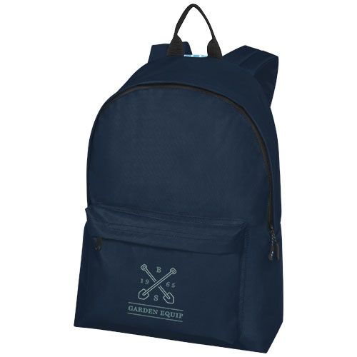 mochila de pet reciclado grs 12l baikal burgundy/blanco vista1