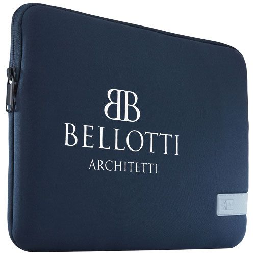 funda para portátil de 15,6 case logic reflect burgundy/blanco vista1