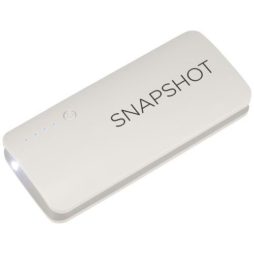 batería externa de 10000 mah spare burgundy/blanco vista1