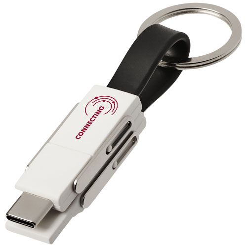 cable 4 in 1 one burgundy/blanco vista1