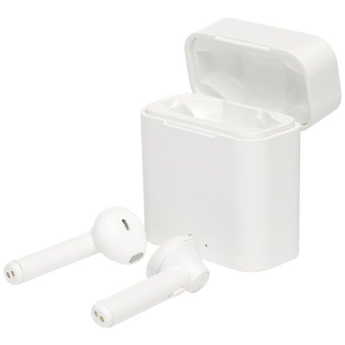 auriculares inalámbricos con sincronización automática uvc true wireless volantis burgundy/blanco vista1
