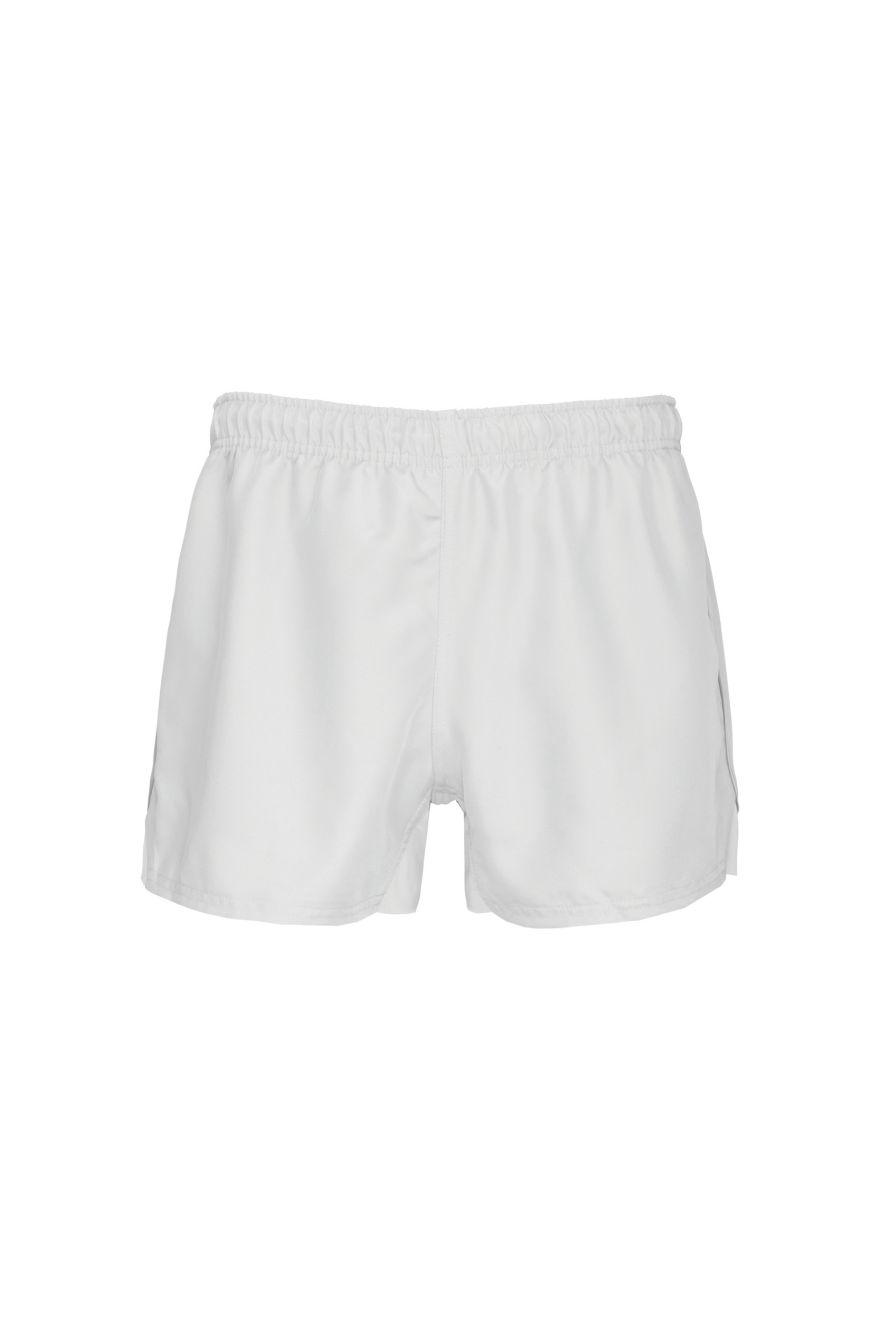 shorts de rugby elite adulto burgundy/blanco vista1