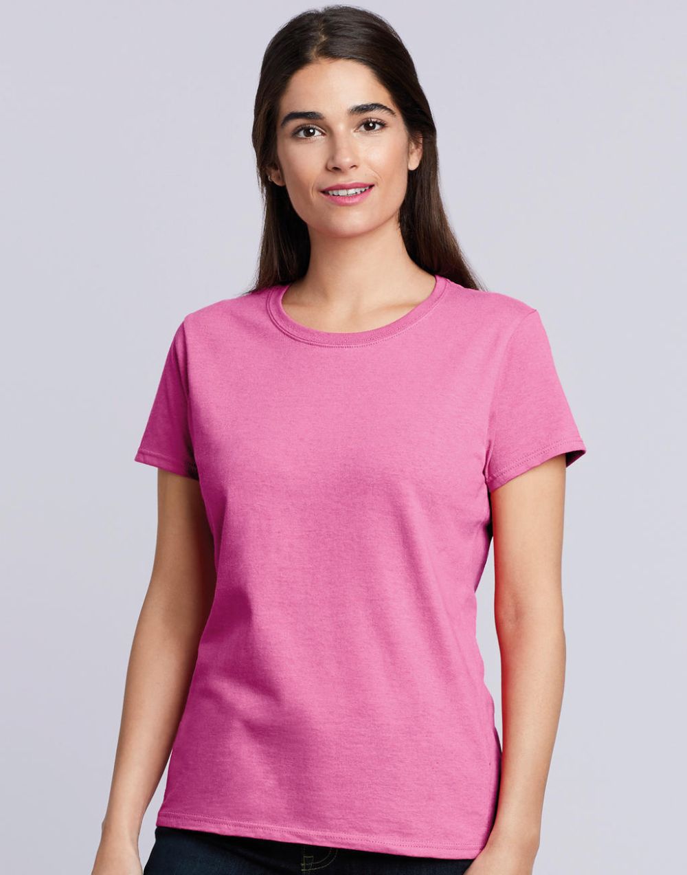 Camisetas manga corta gildan heavy cotton™ mujer con publicidad vista 1