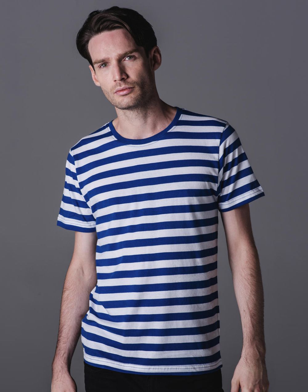 Camisetas manga corta mantis a rayas hombre vista 2
