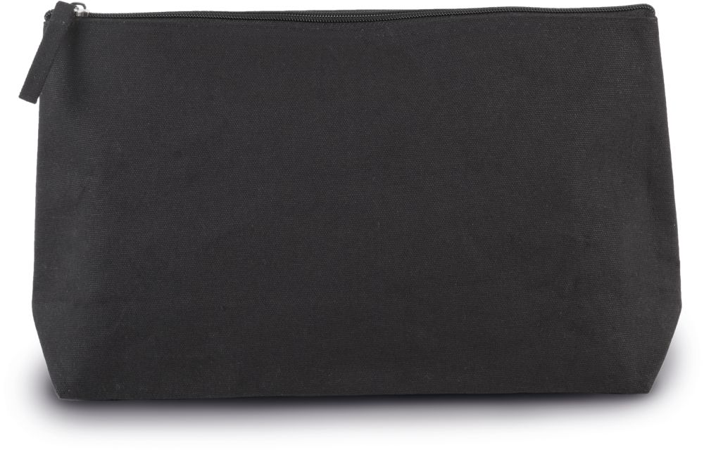 neceser de algodón canvas burgundy/blanco vista1